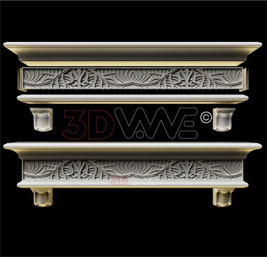MANTEL 3D STL 3DWave